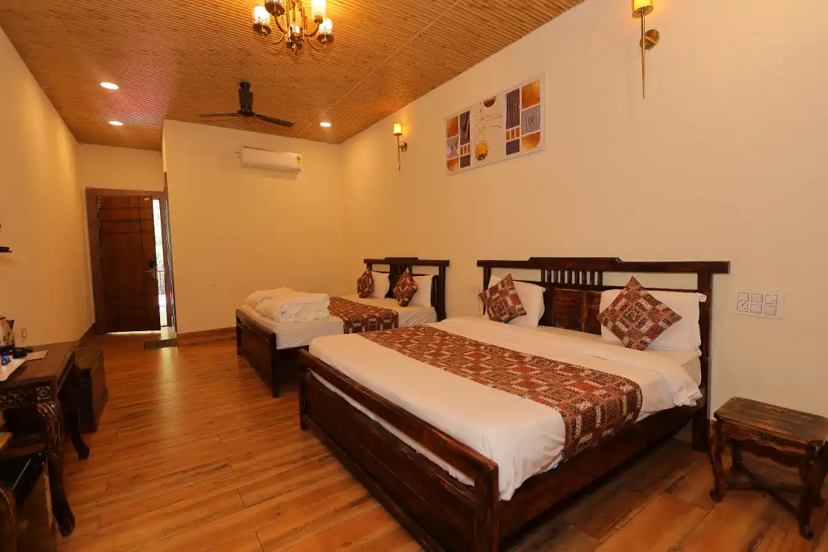 Executive Cottage resort view