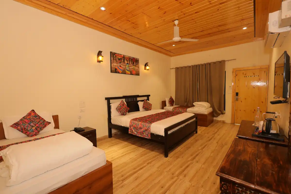 Family Cottage bedroom