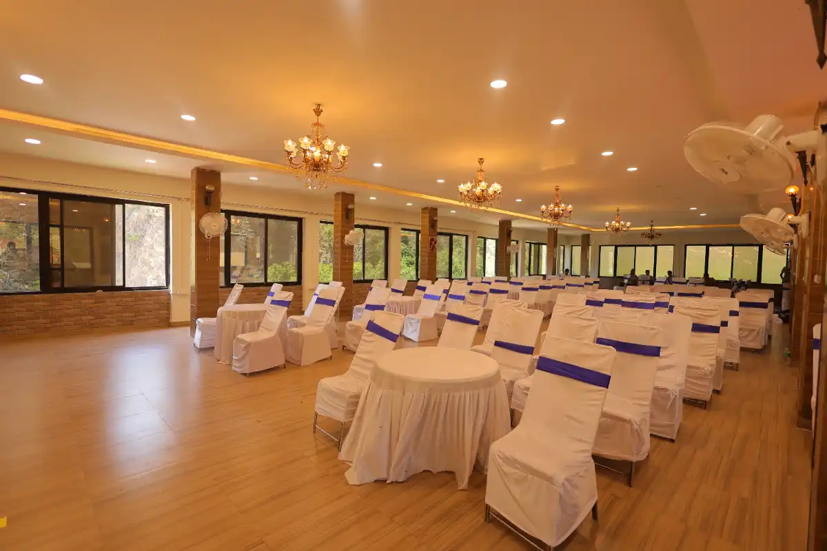Corporate Events and Weddings with river view Rishikesh resort